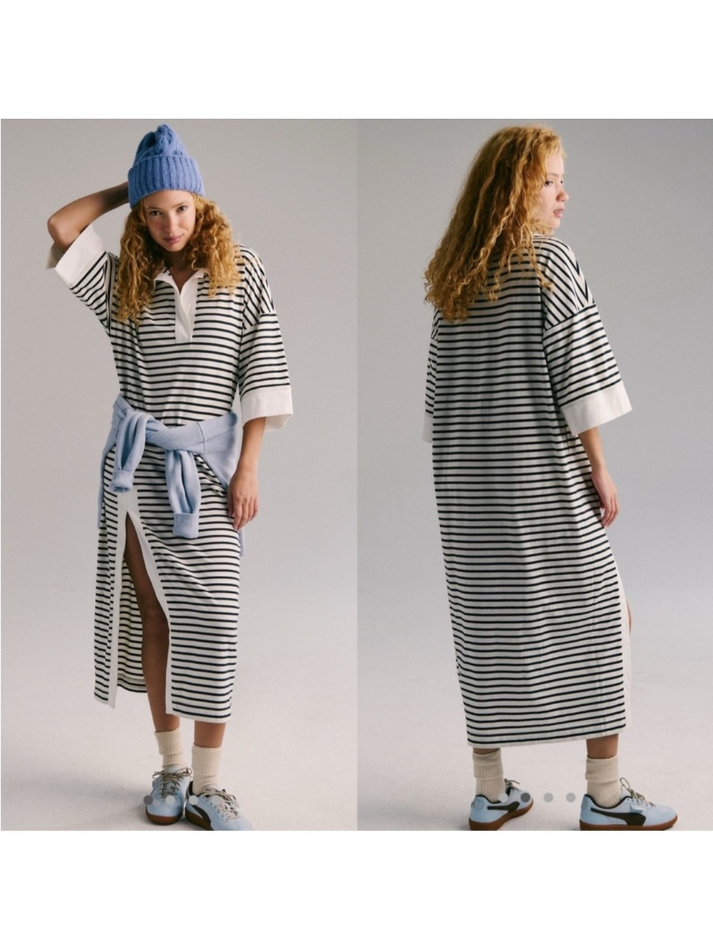 NWOT Free People Free-est Jackson Rugby midi dress